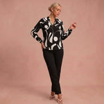 Blouse "Marie" – V-Hals & Lange Mouwen