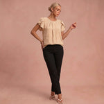 Blouse "Laura" – Plumetis Stippen