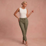 Slim Fit Broek "Veronika"