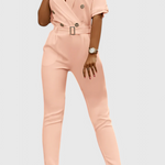 Jumpsuit "Frieda" – V-hals & Vloeiend