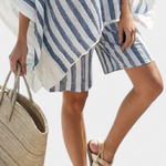Set "Edith" – Gestreepte Blouse & Short