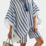 Set "Edith" – Gestreepte Blouse & Short