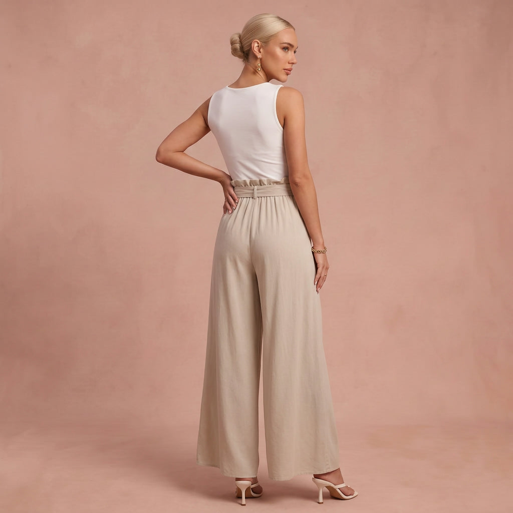 Losse Broek "Lea" – Hoge Taille