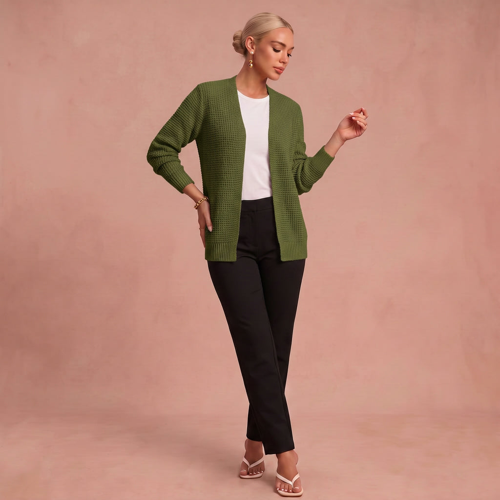 Cardigan "Anneliese" – Kasjmiermix Klassiek