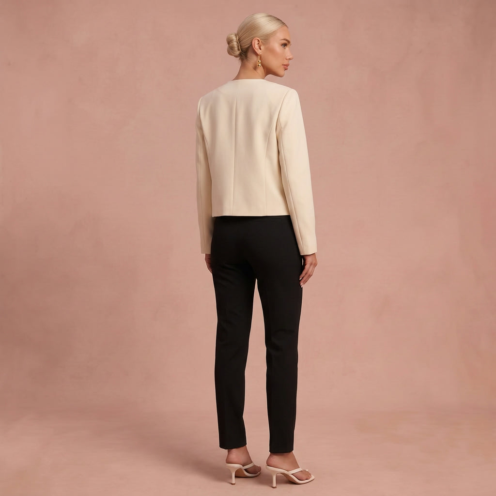 Blazer élégant – Boutons dorés