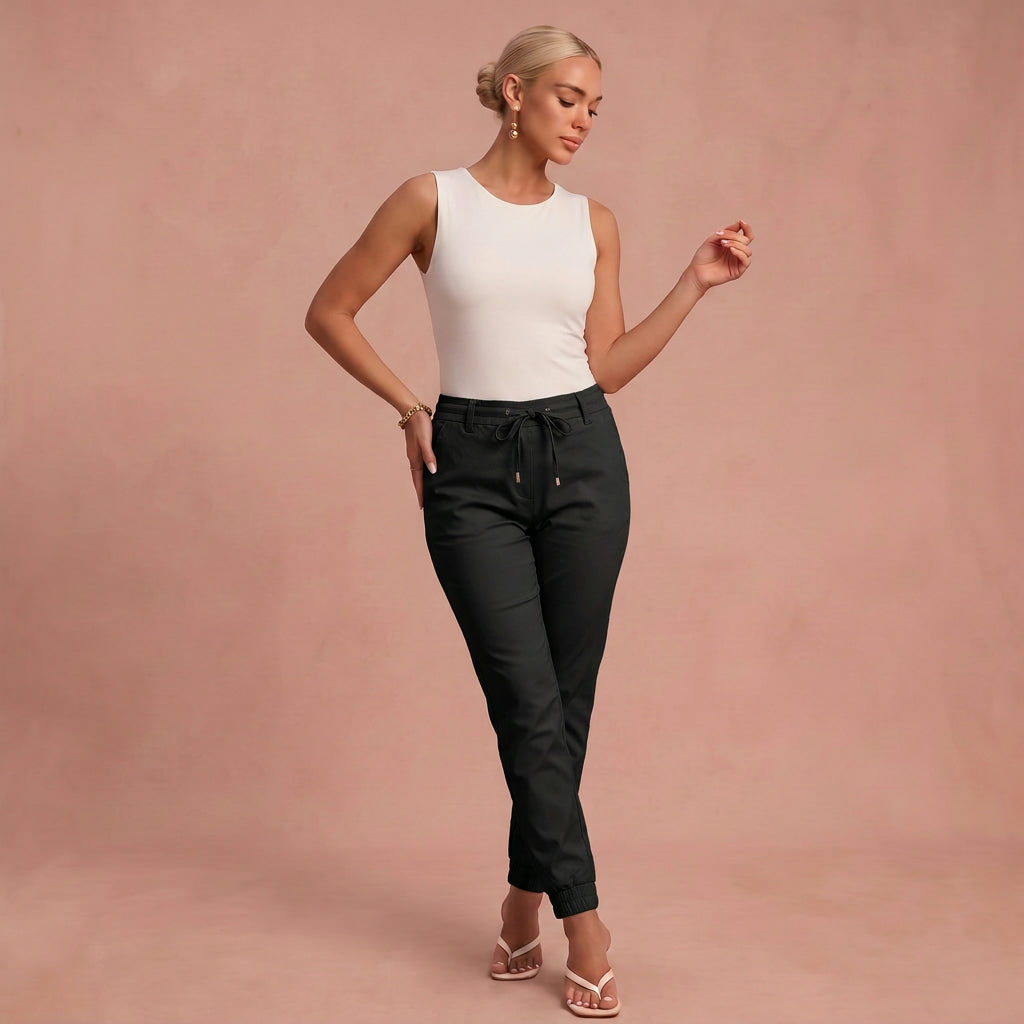 Slim Fit Broek "Veronika"