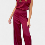Rugloze Jumpsuit "Marie-Luise" – Vloeiend