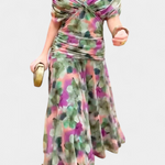 Lang Kleed "Vera" – Bloemenprint