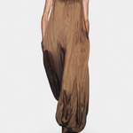 Plissé Jumpsuit "Lea" – Bruin