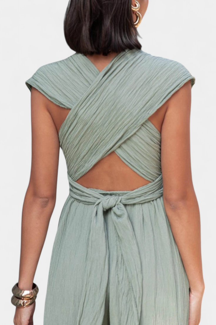 Multifunctionele Jumpsuit "Verena" – Overslag