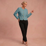 Blazer élégant – Boutons dorés