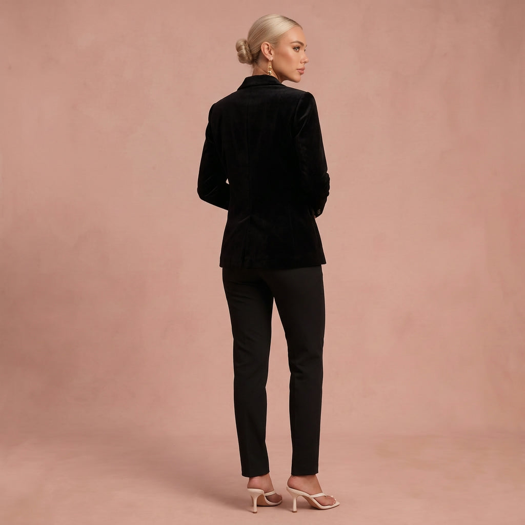 Manteau classique – Tissu luxueux