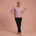 Blouse "Paulina" – Elegant met Plooien