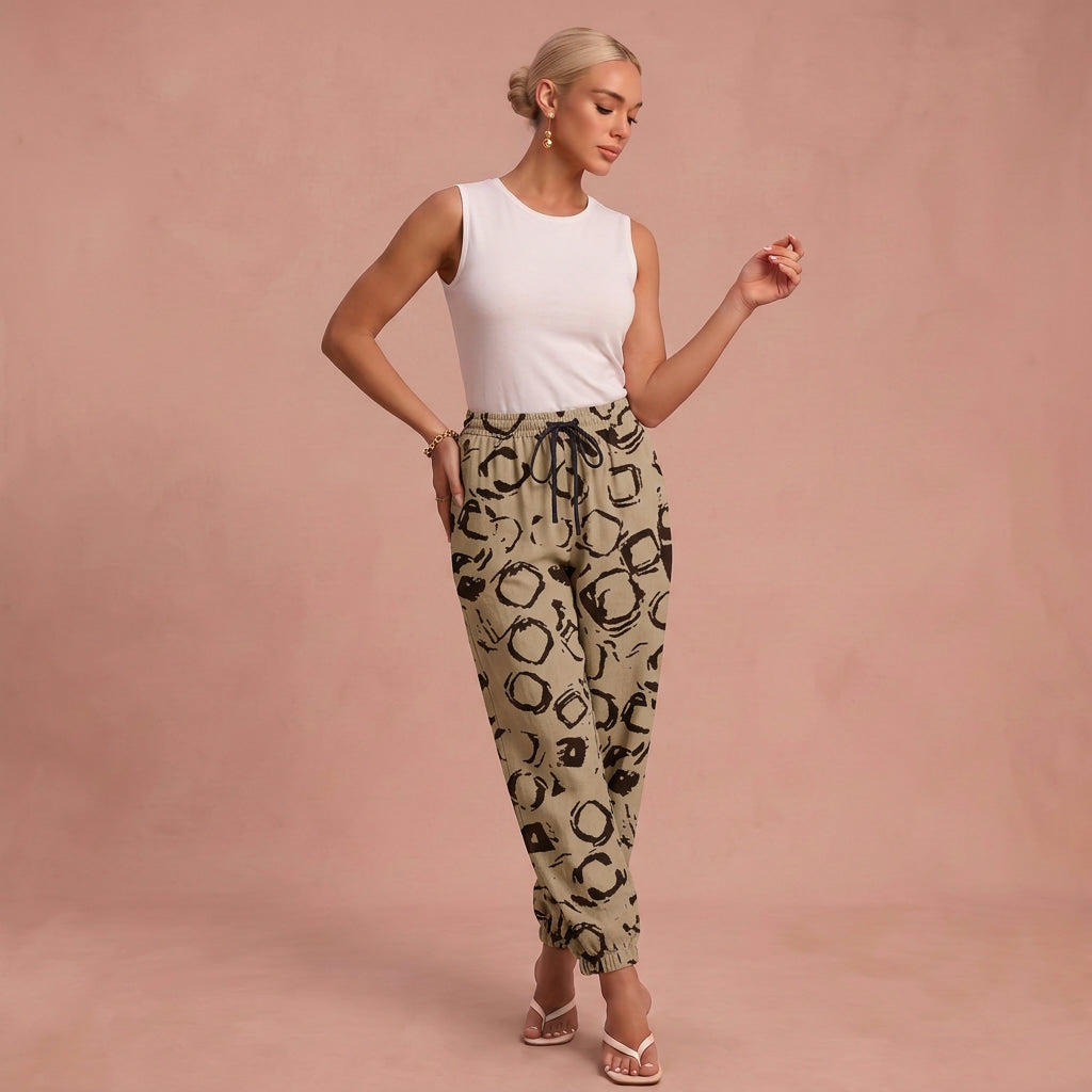 Pantalon "Hanna" – Coton & lin