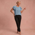Blouse "Laura" – Plumetis Stippen