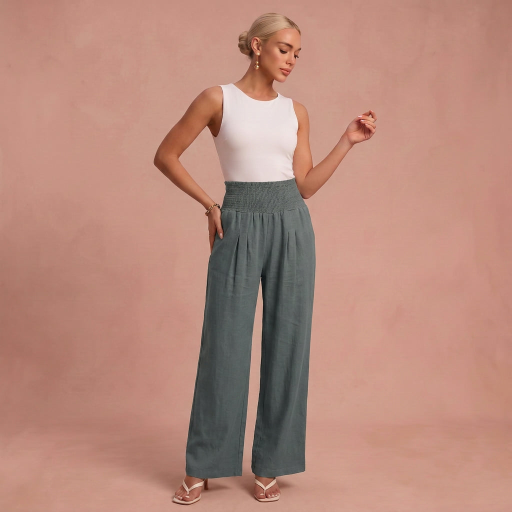Pantalon ample "Svenja" – Lin