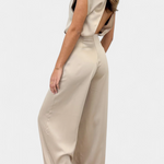 Rugloze Jumpsuit "Marie-Luise" – Vloeiend