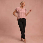 Blouse "Laura" – Plumetis Stippen