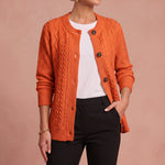 Gebreid Vest "Senta" – Kabelpatroon