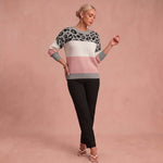 Trui "Emma" – Casual Luipaardprint