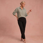 Blouse "Rosa" – Romantisch & Luchtig