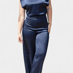 Rugloze Jumpsuit "Marie-Luise" – Vloeiend