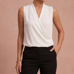 Top d'Été "Rosa" – Doux à Col en V