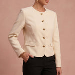 Blazer élégant – Boutons dorés