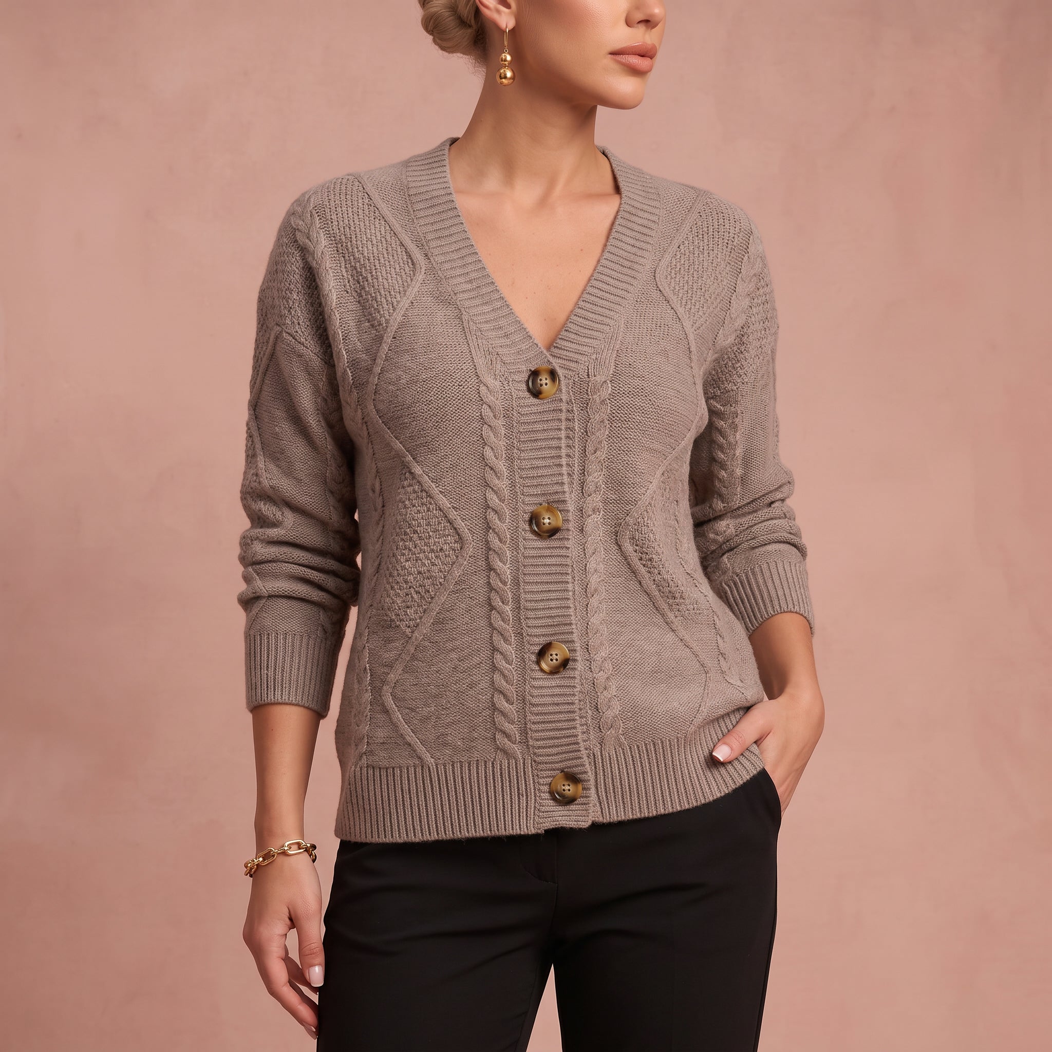 Vest "Julia" – Licht Breiwerk