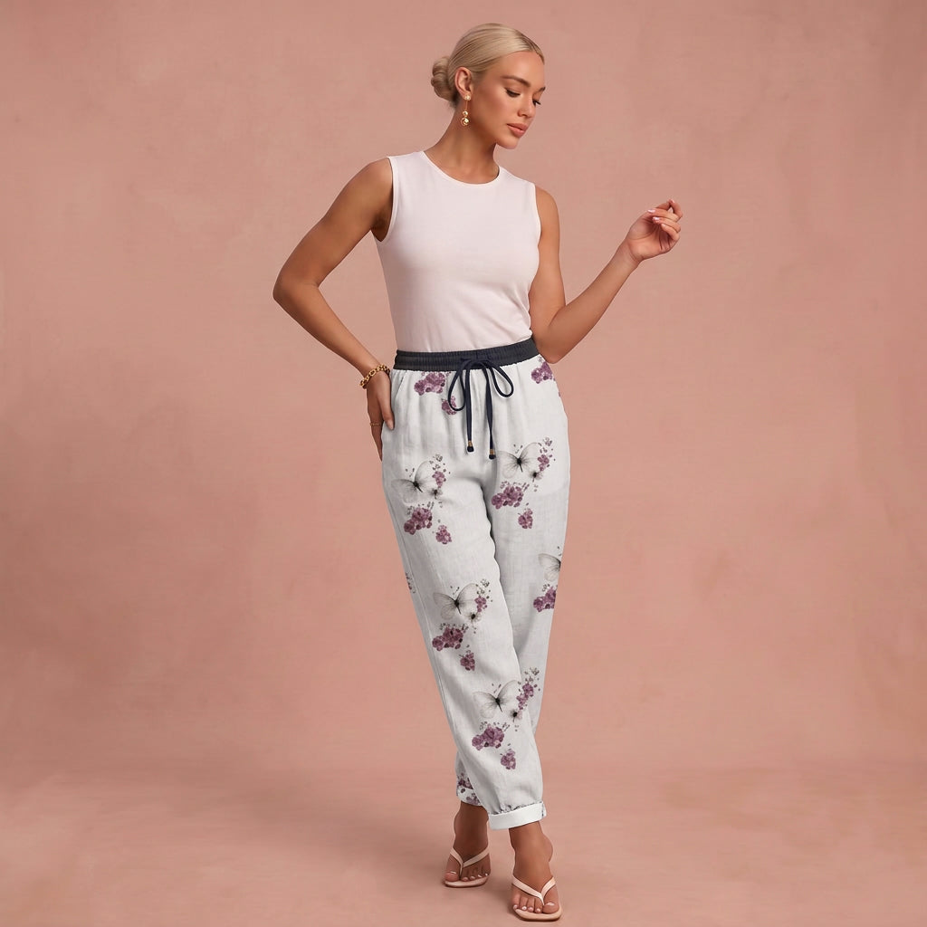 Pantalon "Hanna" – Coton & lin