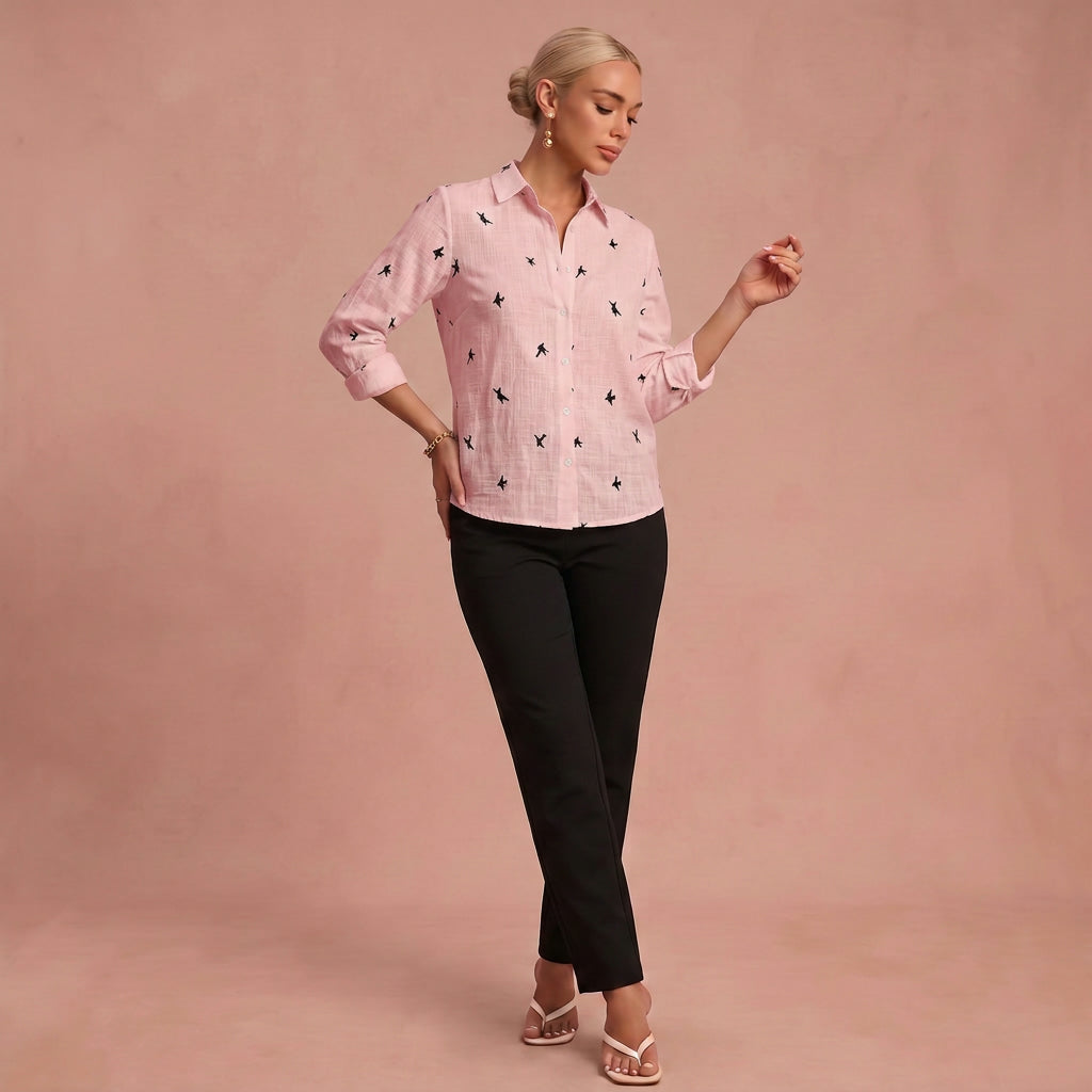 Blouse "Lotte" – Katoen & Linnen