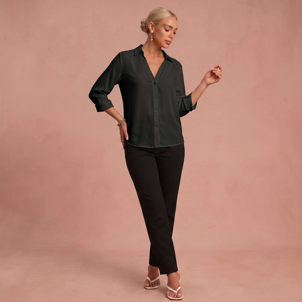 Blouse "Lina" – Licht & Comfortabel