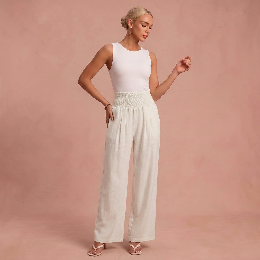 Losse Linnen Broek "Svenja"