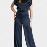 Rugloze Jumpsuit "Elke" – Vloeiende Snit