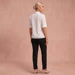 Blouse "Henriette" – Dentelle Blanche
