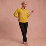 Blouse "Paulina" – Elegant met Plooien