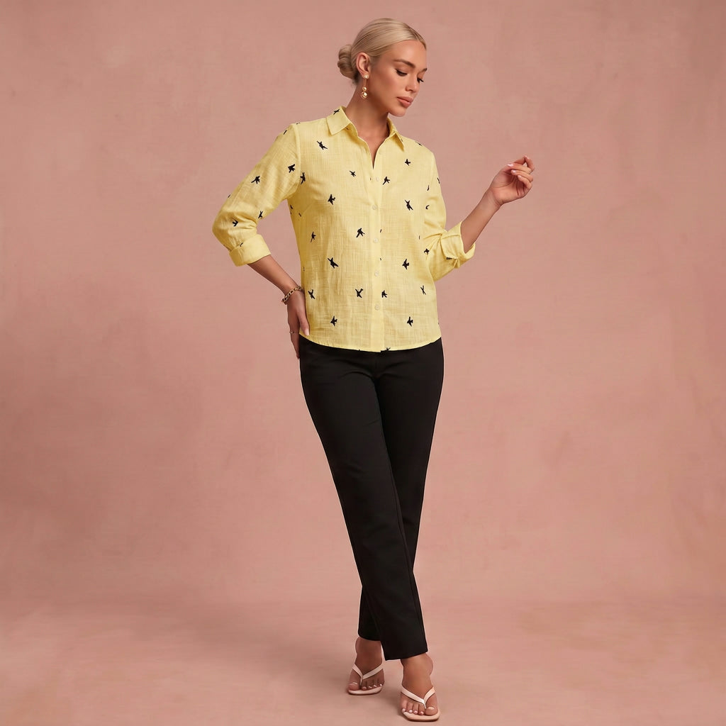 Blouse "Lotte" – Coton & Lin