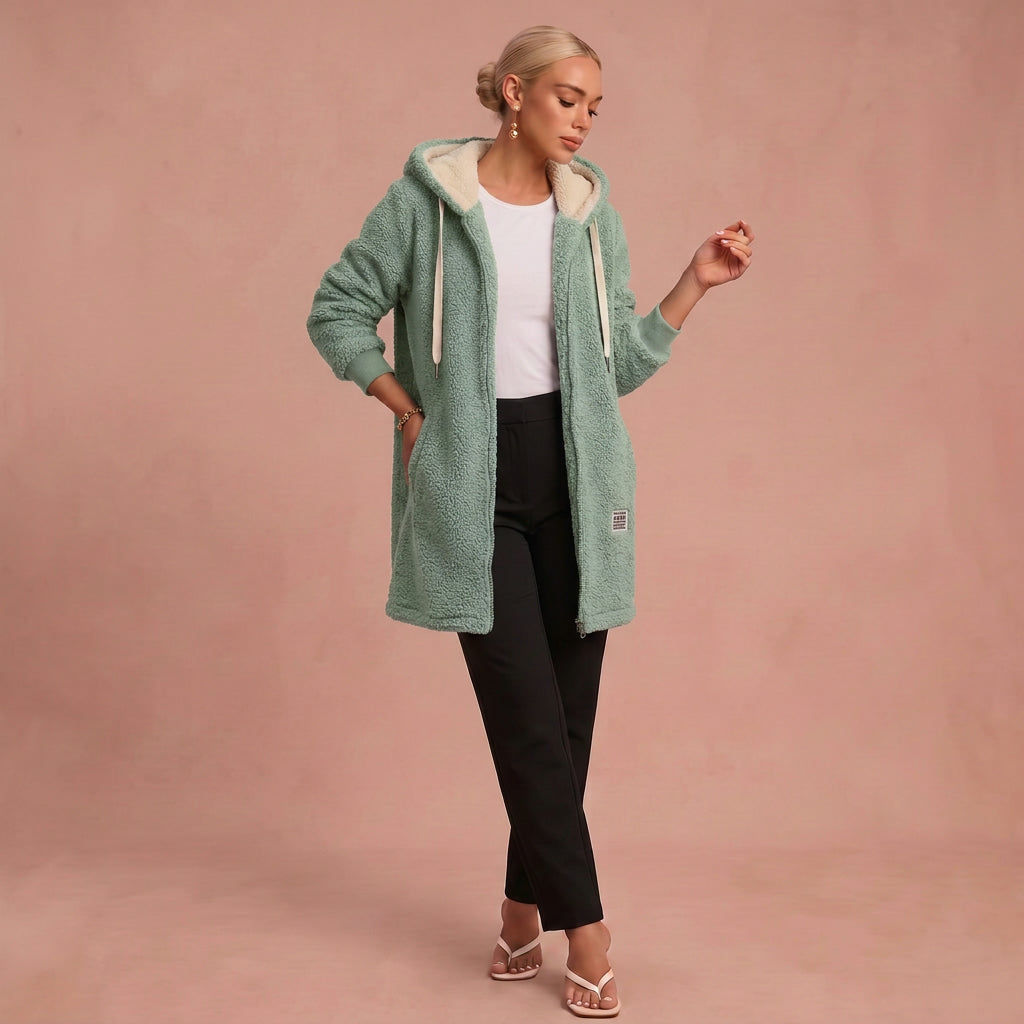 Veste polaire "Bettina" – Style scandinave