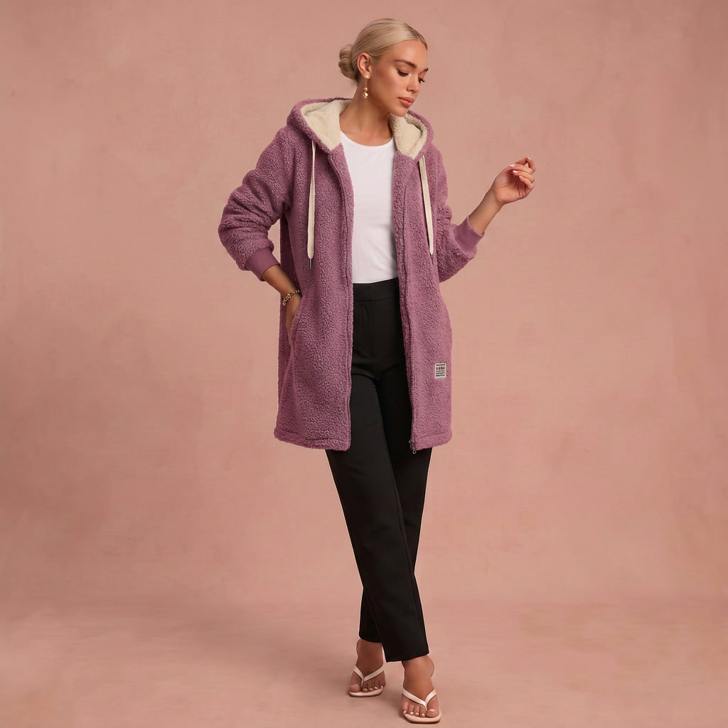 Fleecejas "Bettina" – Scandinavische Stijl