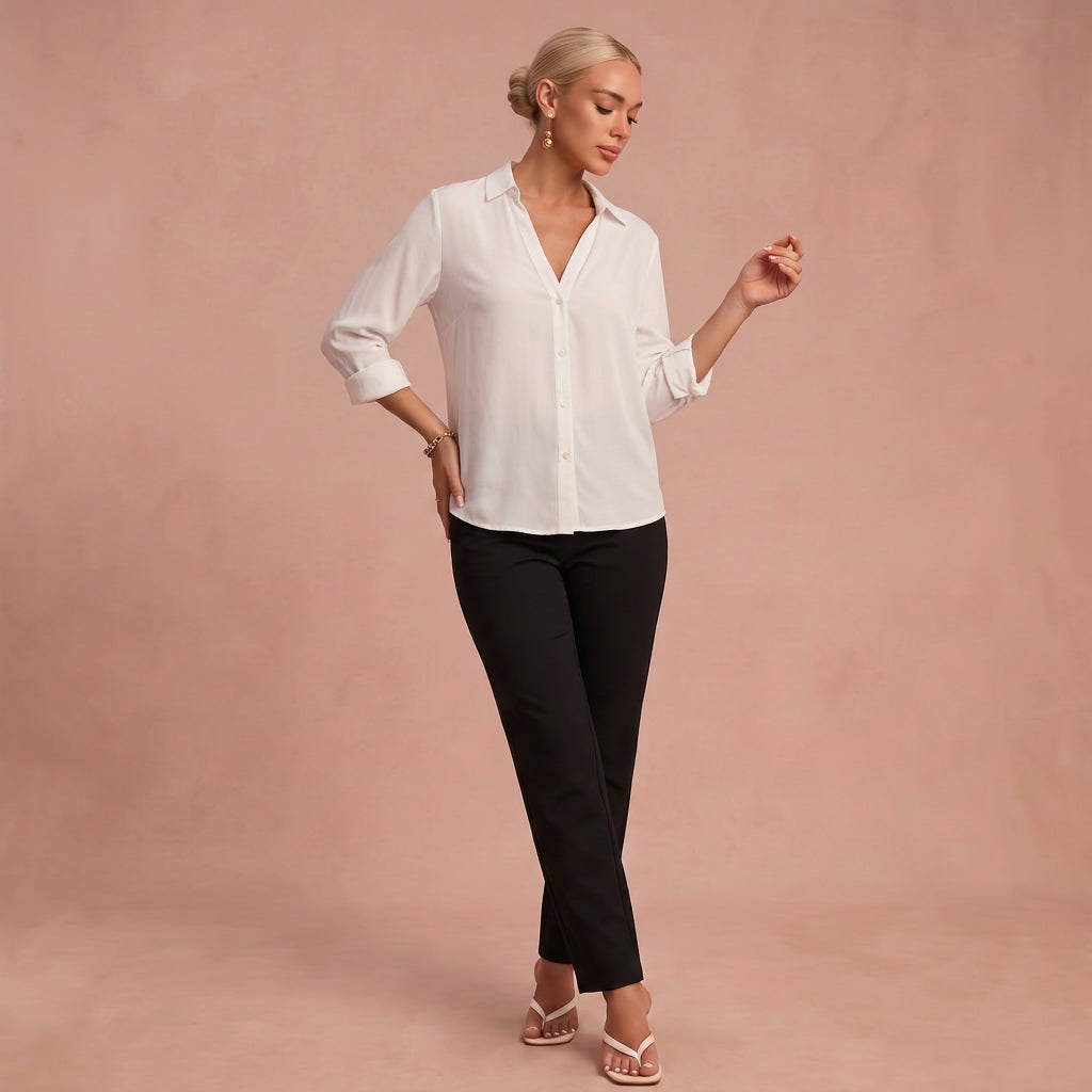 Blouse "Lina" – Licht & Comfortabel