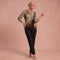 Sweat "Rosa Brisa" – Col zippé & imprimé abstrait