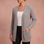 Cardigan "Anneliese" – Kasjmiermix Klassiek