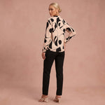 Blouse "Marie" – V-Hals & Lange Mouwen