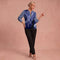 Sweat "Rosa Brisa" – Col zippé & imprimé abstrait