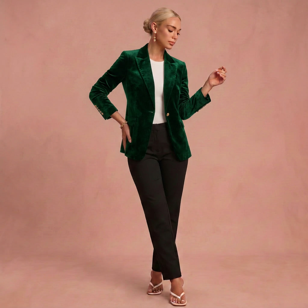 Manteau classique – Tissu luxueux