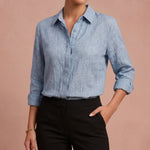 Blouse "Paulina" – Elegant met Plooien