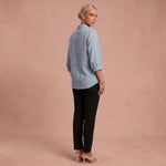 Blouse "Paulina" – Elegant met Plooien