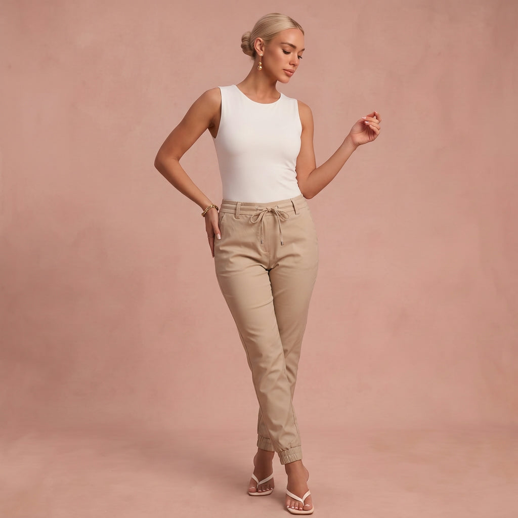 Slim Fit Broek "Veronika"