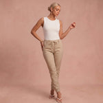 Slim Fit Broek "Veronika"