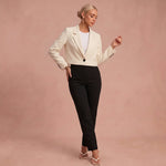 Blazer court – Élégant et minimaliste